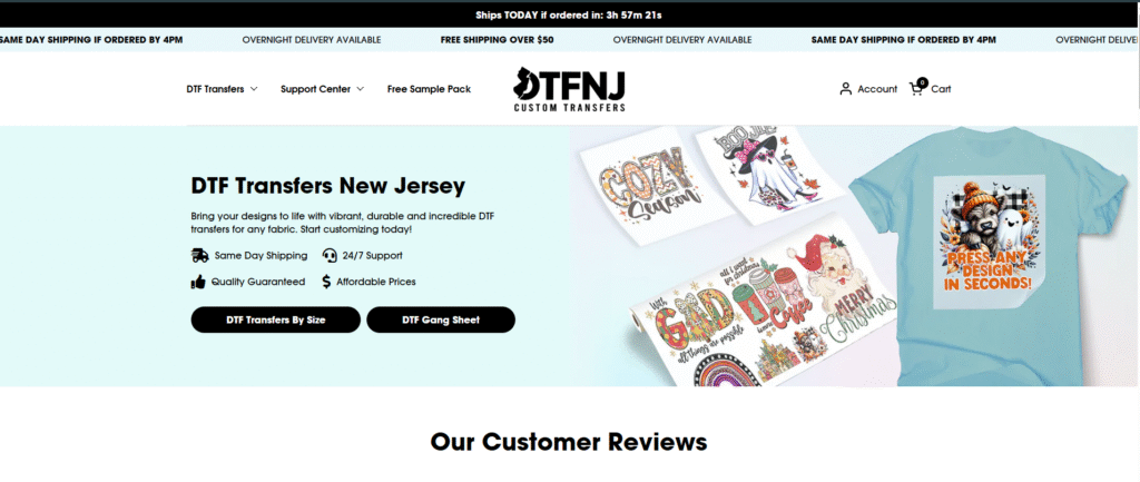 DTF Transfers New Jersey