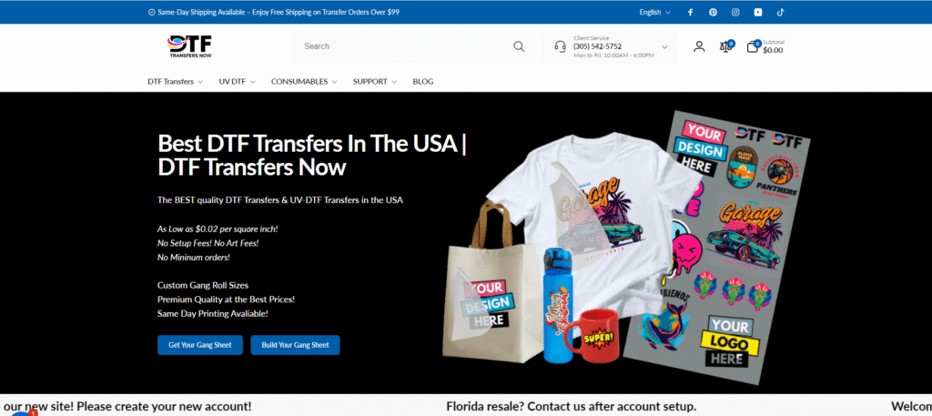 Best DTF Transfers In The USA | DTF Transfers Now