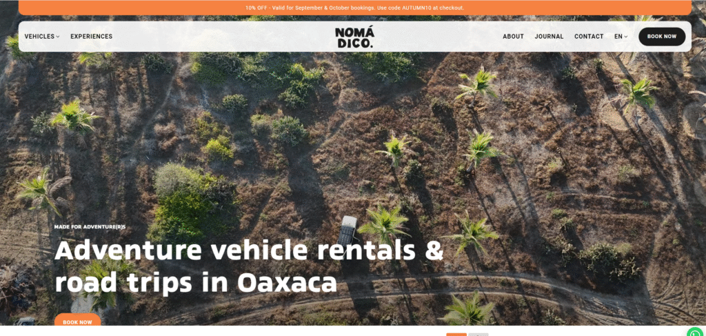 Adventure vehicle rentals & road trips in Oaxaca
