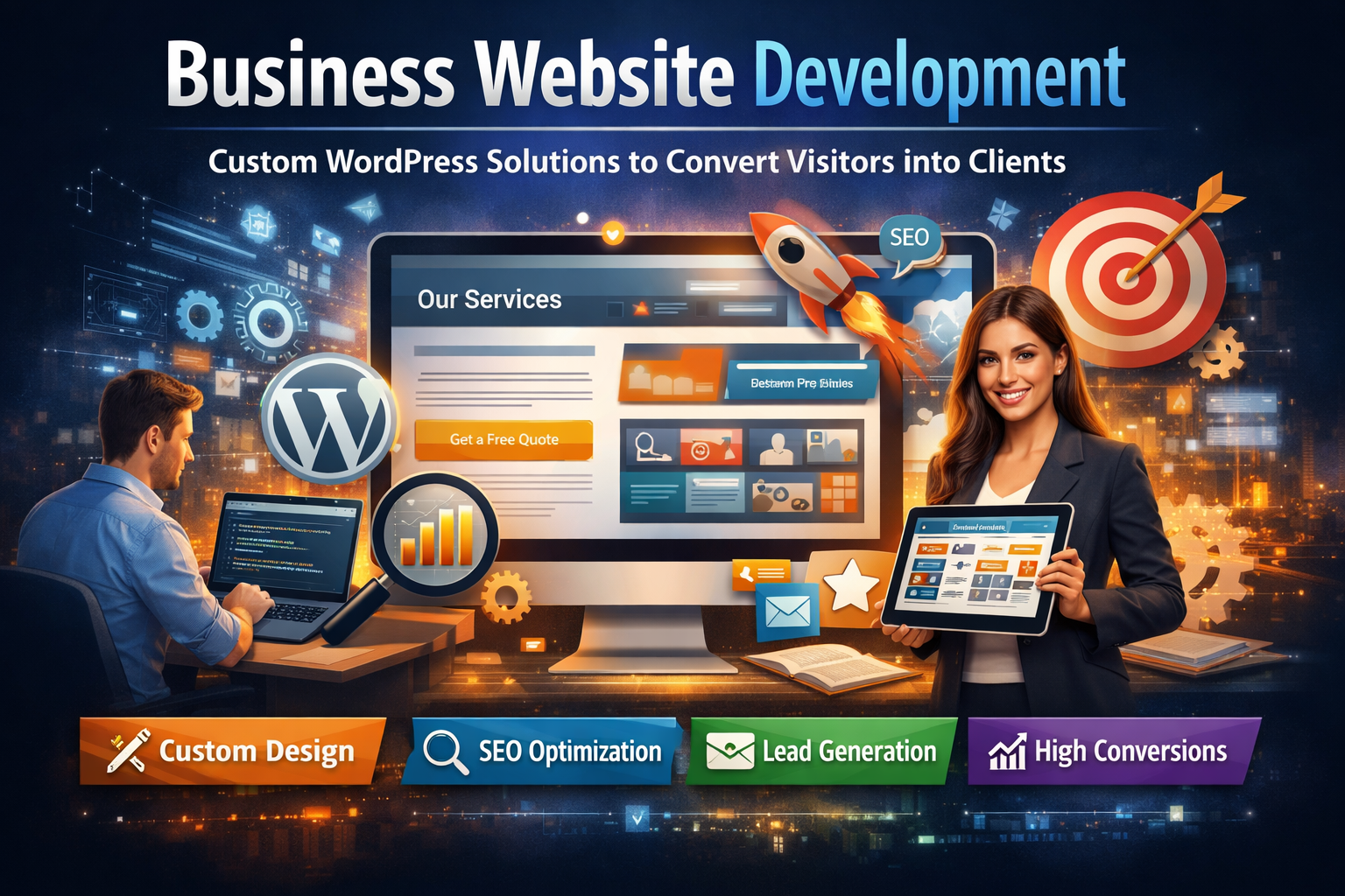 business website development